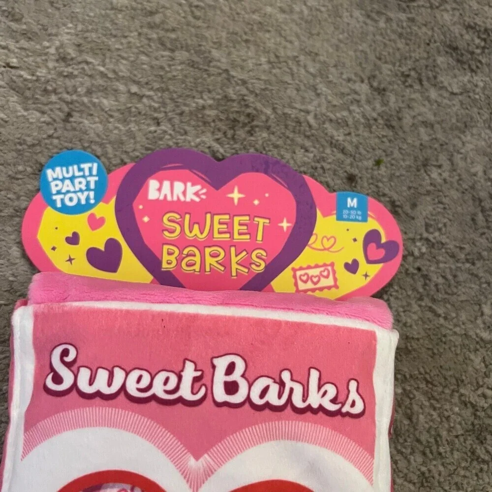 Bark Sweet Barks Dog Toy NEW